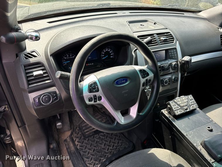 image for item EH7051 2015 Ford Explorer Police Interceptor  SUV 