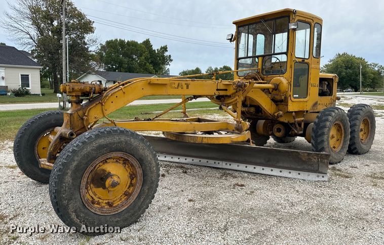 image for item EH7079 1962 Caterpillar  112E rigid frame motor grader