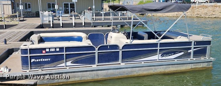 image for item EI3973 2016 Play Craft Clipper 2400 pontoon boat