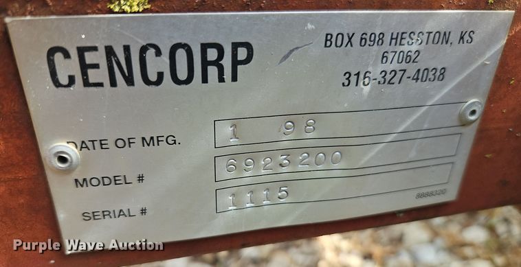 image for item EI8389 1998 Cencorp 6923200 aerator 