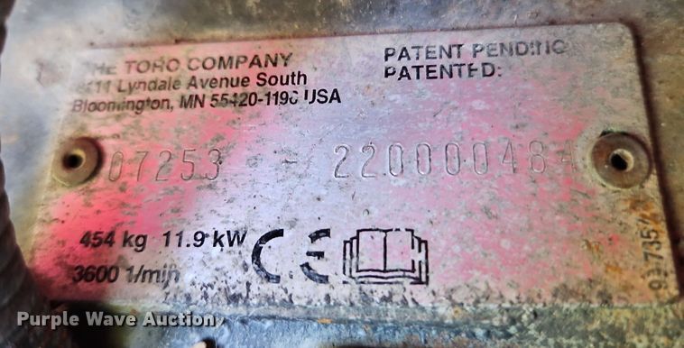 image for item EI8390 2002 Toro Workman utility vehicle