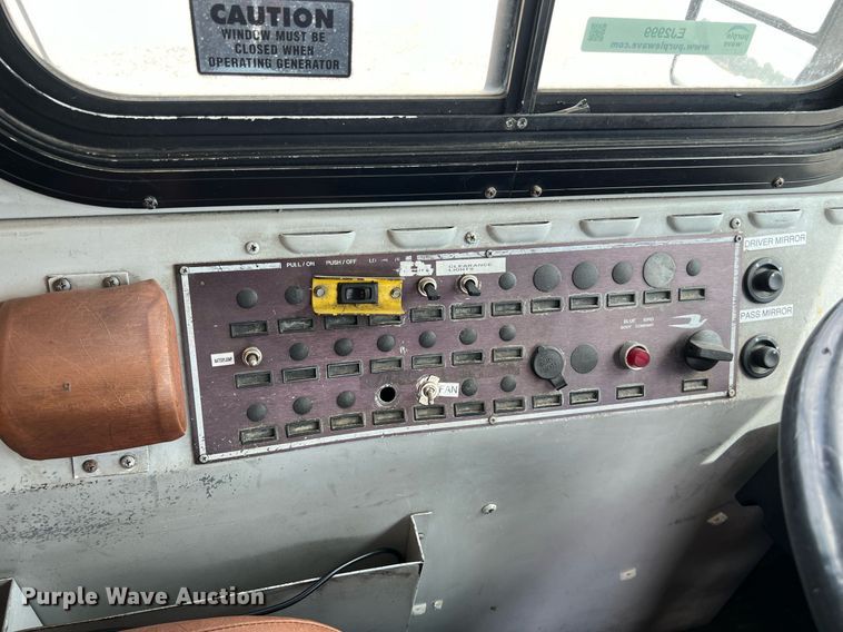 image for item EJ2999 2000 Blue Bird blood donation bus