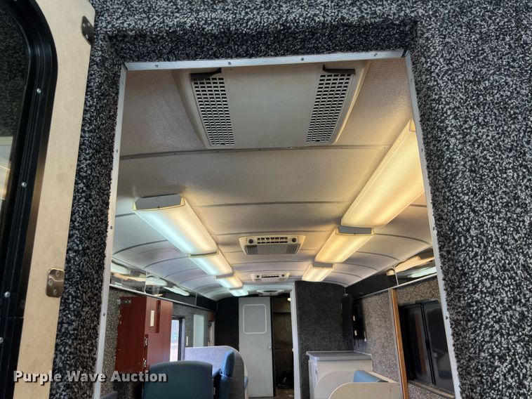 image for item EJ2999 2000 Blue Bird blood donation bus