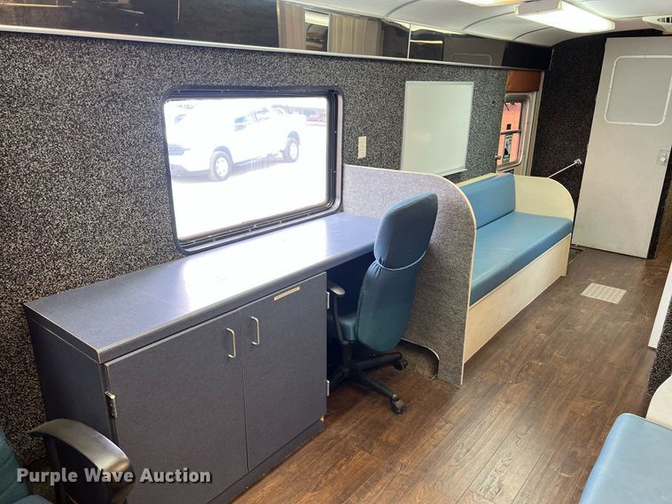 image for item EJ2999 2000 Blue Bird blood donation bus