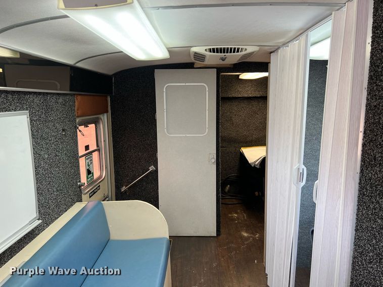 image for item EJ2999 2000 Blue Bird blood donation bus