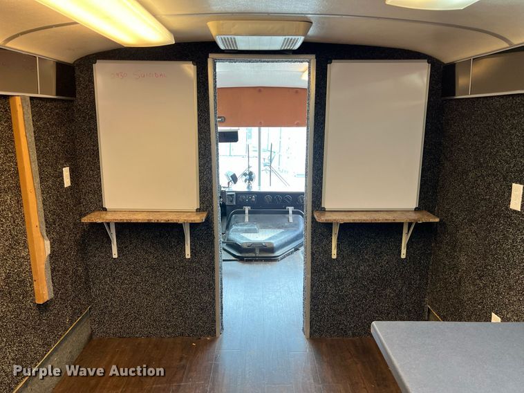 image for item EJ2999 2000 Blue Bird blood donation bus