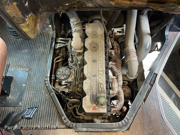 image for item EJ2999 2000 Blue Bird blood donation bus