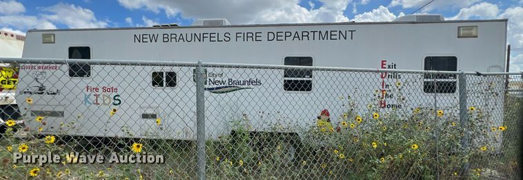 image for item EJ3007 2007 Forks Surrey fire safety training trailer