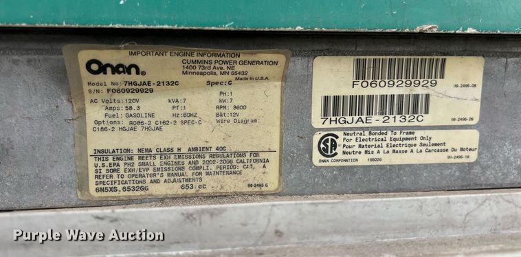 image for item EJ3007 2007 Forks Surrey fire safety training trailer