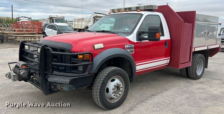 image for item EJ3008 2008 Ford F550 Super Duty brush fire truck