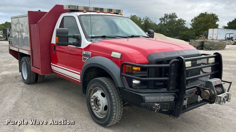 image for item EJ3008 2008 Ford F550 Super Duty brush fire truck