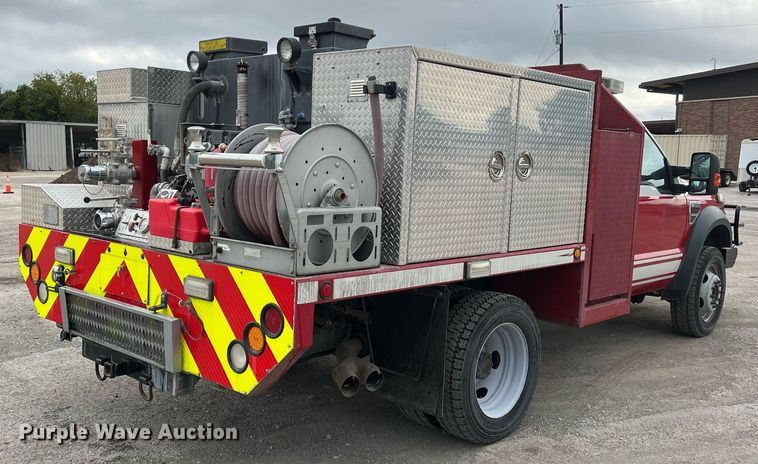 image for item EJ3008 2008 Ford F550 Super Duty brush fire truck