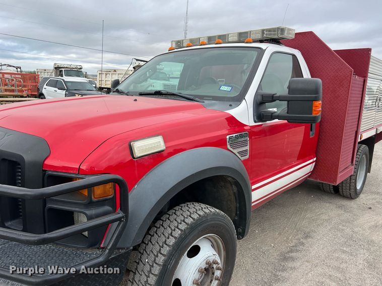 image for item EJ3008 2008 Ford F550 Super Duty brush fire truck