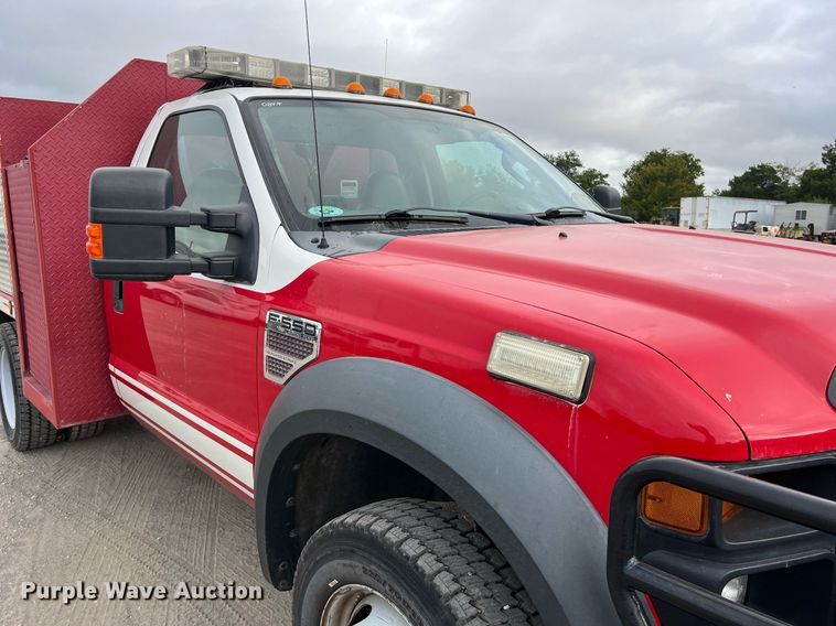 image for item EJ3008 2008 Ford F550 Super Duty brush fire truck