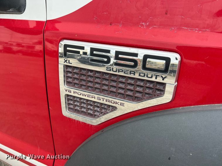 image for item EJ3008 2008 Ford F550 Super Duty brush fire truck