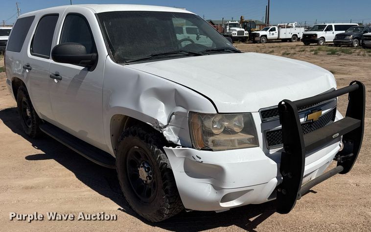 image for item EJ3032 2013 Chevrolet  Tahoe Police SUV