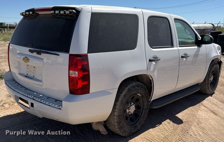 image for item EJ3032 2013 Chevrolet  Tahoe Police SUV