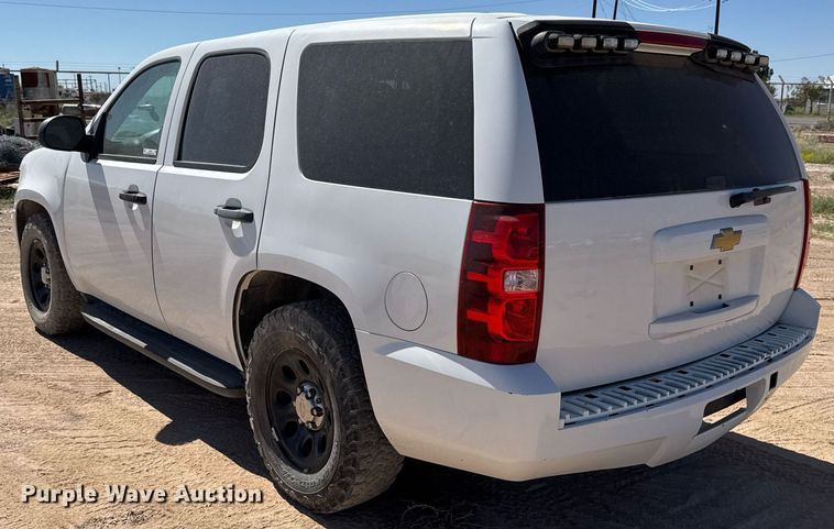 image for item EJ3032 2013 Chevrolet  Tahoe Police SUV