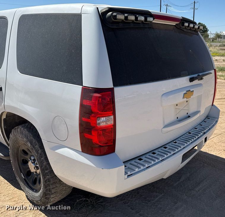 image for item EJ3032 2013 Chevrolet  Tahoe Police SUV