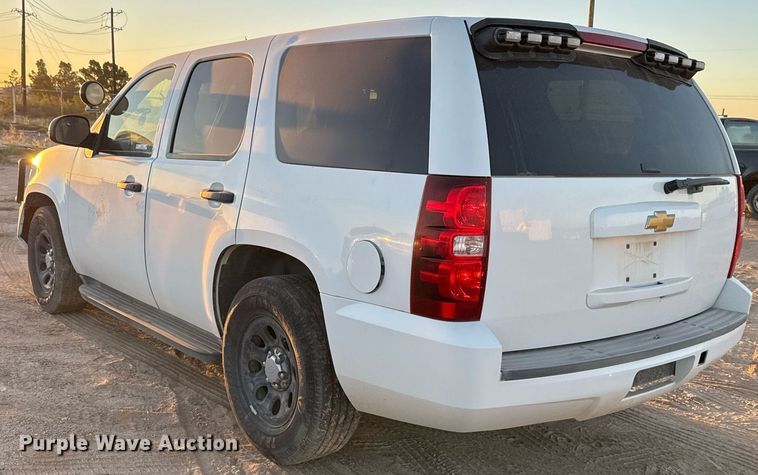 image for item EJ3036 2013 Chevrolet  Tahoe Police SUV