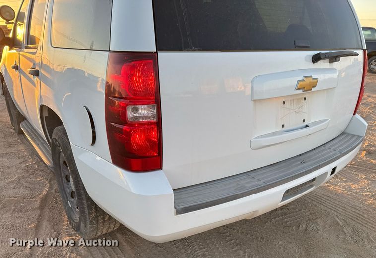 image for item EJ3036 2013 Chevrolet  Tahoe Police SUV
