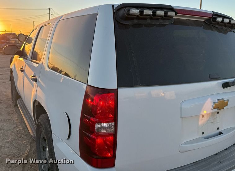 image for item EJ3036 2013 Chevrolet  Tahoe Police SUV