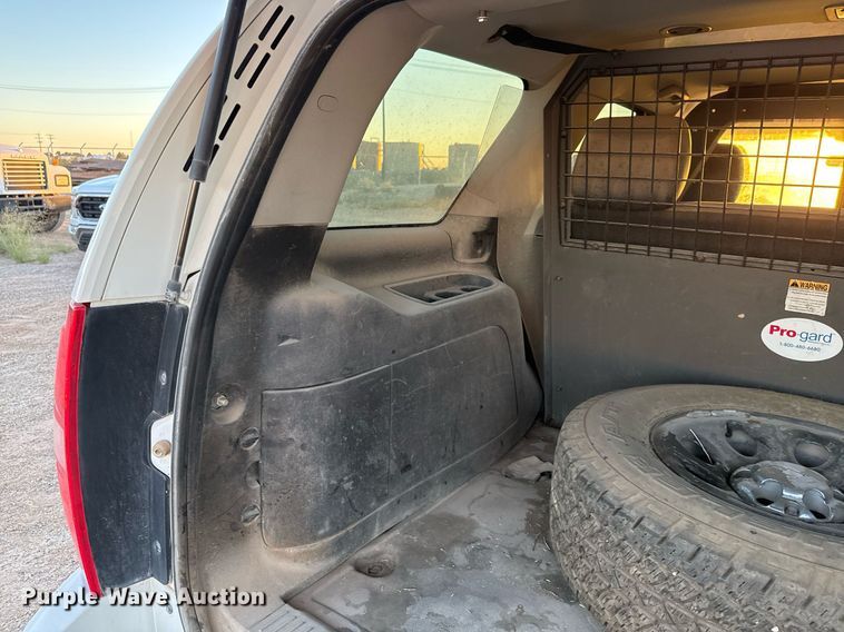 image for item EJ3036 2013 Chevrolet  Tahoe Police SUV