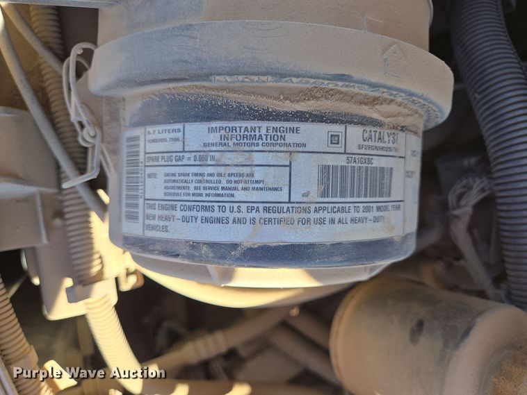 image for item EJ3041 2001 Chevrolet  Express 3500 van