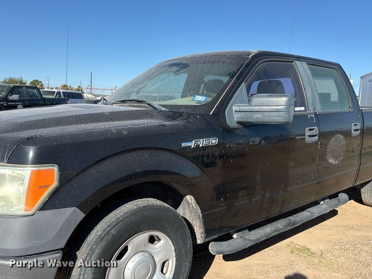 image for item EJ3046 2009 Ford F150 SuperCrew pickup truck