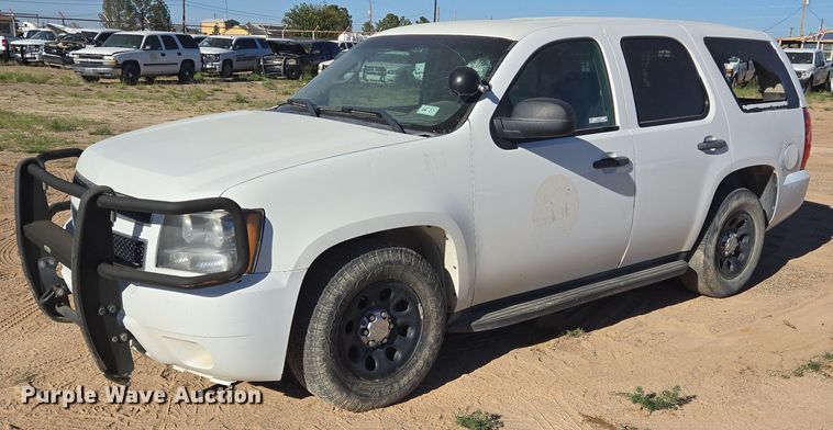 image for item EJ3047 2013 Chevrolet Tahoe Police SUV