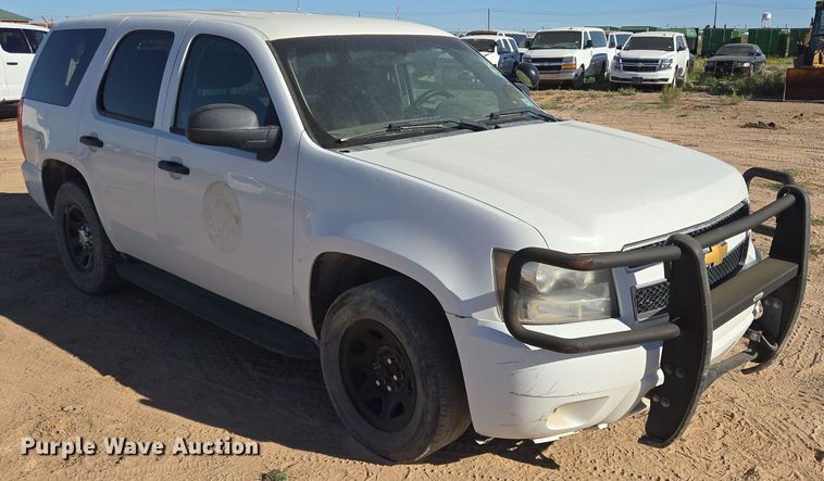 image for item EJ3047 2013 Chevrolet Tahoe Police SUV