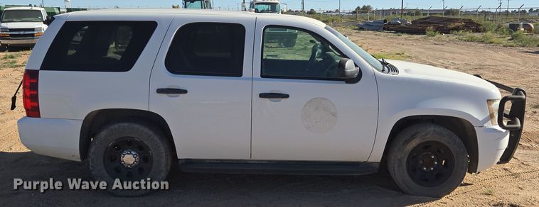 image for item EJ3047 2013 Chevrolet Tahoe Police SUV
