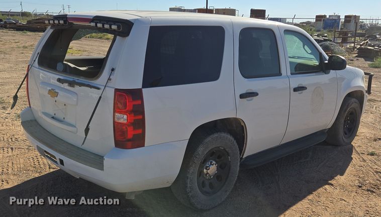 image for item EJ3047 2013 Chevrolet Tahoe Police SUV