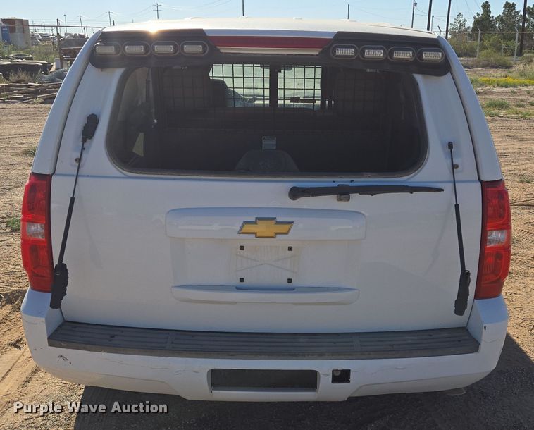 image for item EJ3047 2013 Chevrolet Tahoe Police SUV