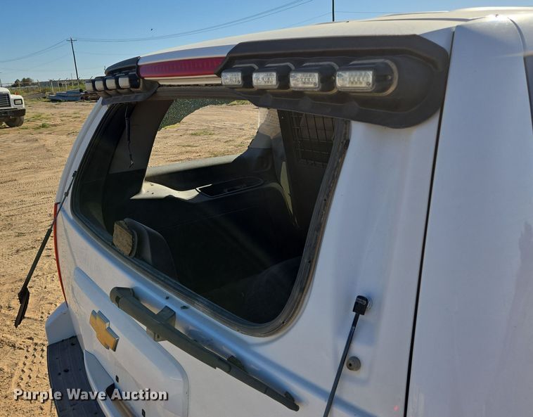image for item EJ3047 2013 Chevrolet Tahoe Police SUV
