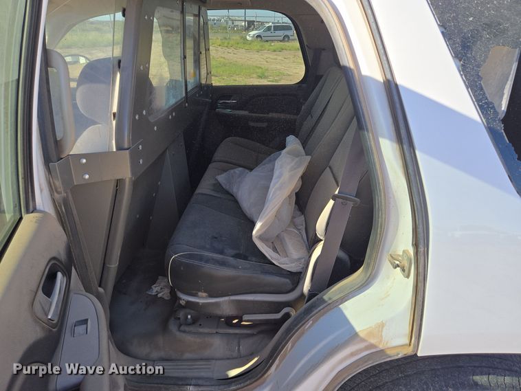 image for item EJ3047 2013 Chevrolet Tahoe Police SUV