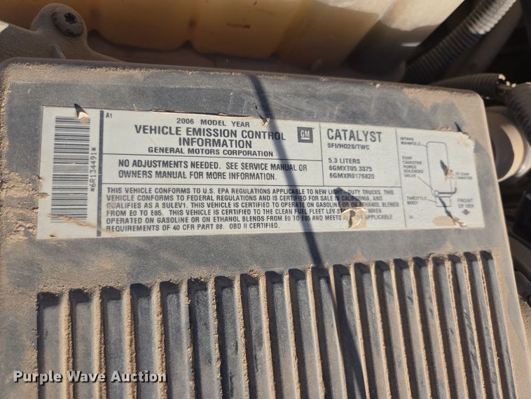 image for item EJ3048 2006 Chevrolet  Tahoe SUV