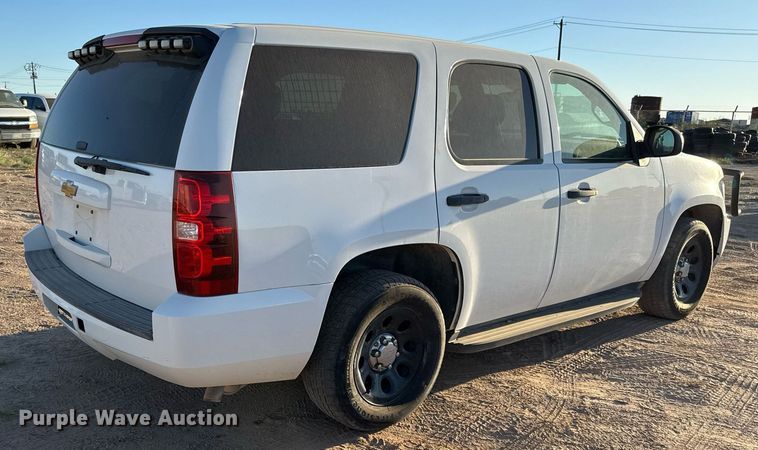 image for item EJ3050 2013 Chevrolet  Tahoe Police SUV