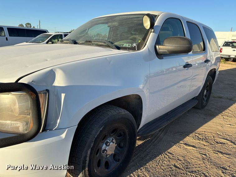 image for item EJ3050 2013 Chevrolet  Tahoe Police SUV