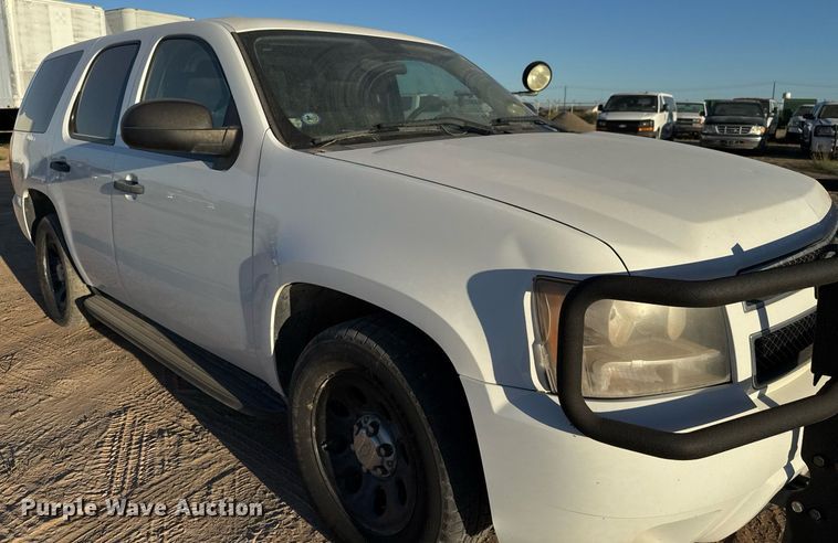 image for item EJ3050 2013 Chevrolet  Tahoe Police SUV