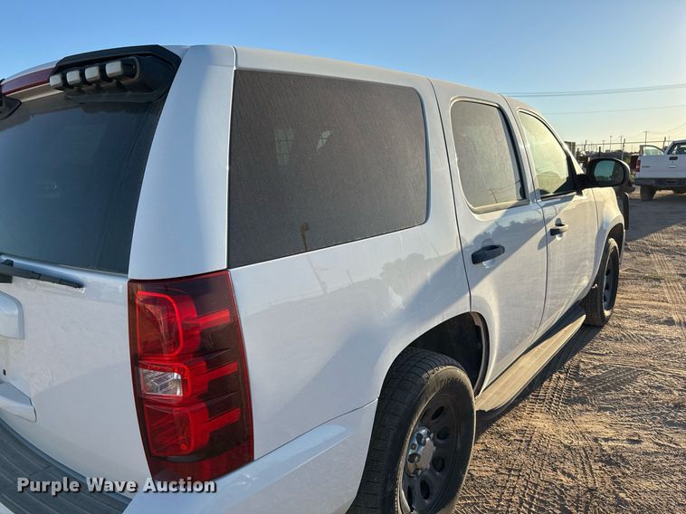 image for item EJ3050 2013 Chevrolet  Tahoe Police SUV