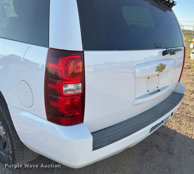 image for item EJ3050 2013 Chevrolet  Tahoe Police SUV