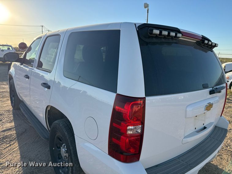 image for item EJ3050 2013 Chevrolet  Tahoe Police SUV