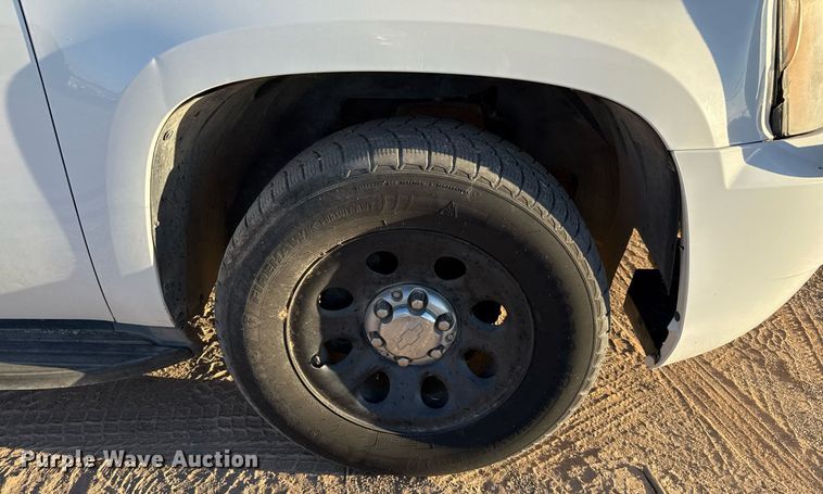 image for item EJ3050 2013 Chevrolet  Tahoe Police SUV