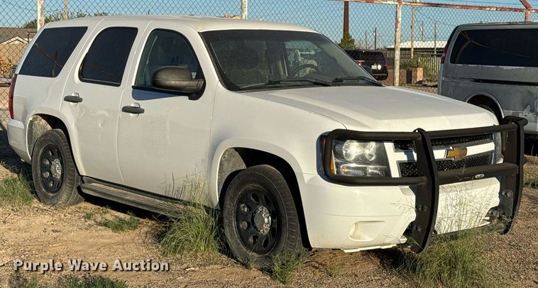 image for item EJ3051 2013 Chevrolet  Tahoe Police SUV