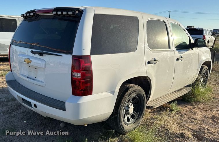 image for item EJ3051 2013 Chevrolet  Tahoe Police SUV