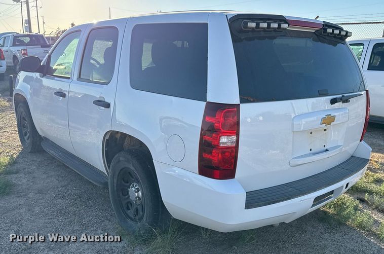 image for item EJ3051 2013 Chevrolet  Tahoe Police SUV