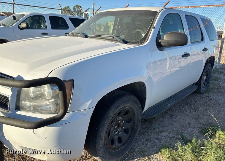image for item EJ3051 2013 Chevrolet  Tahoe Police SUV