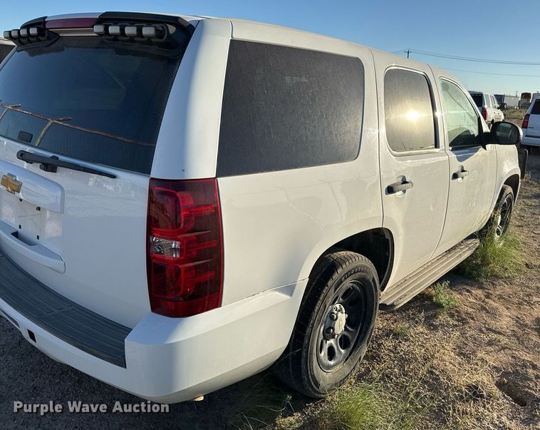 image for item EJ3051 2013 Chevrolet  Tahoe Police SUV