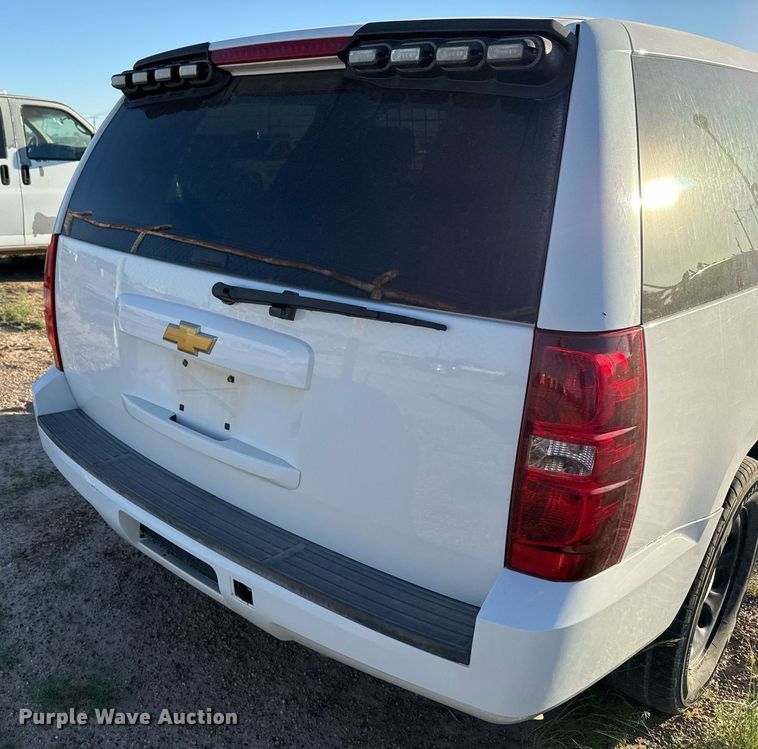 image for item EJ3051 2013 Chevrolet  Tahoe Police SUV
